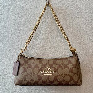 Charlotte Shoulder Bag/Crossbody in Signature Canvas by Coach